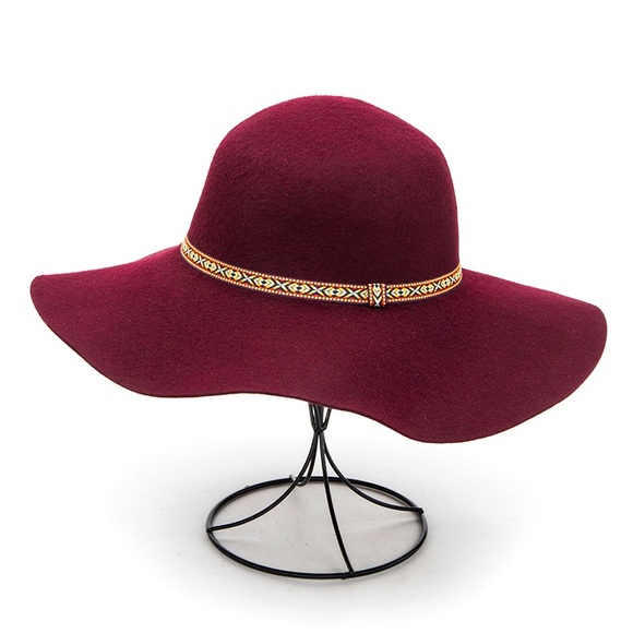Accessories - Wool Felt Floppy Hat